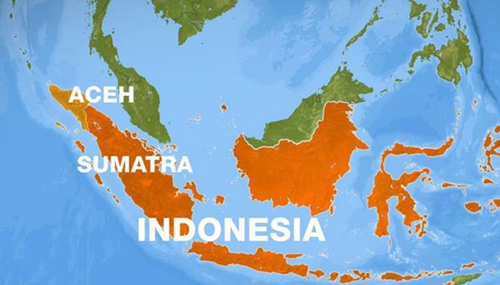 Тревогата важи за няколко части на Суматра