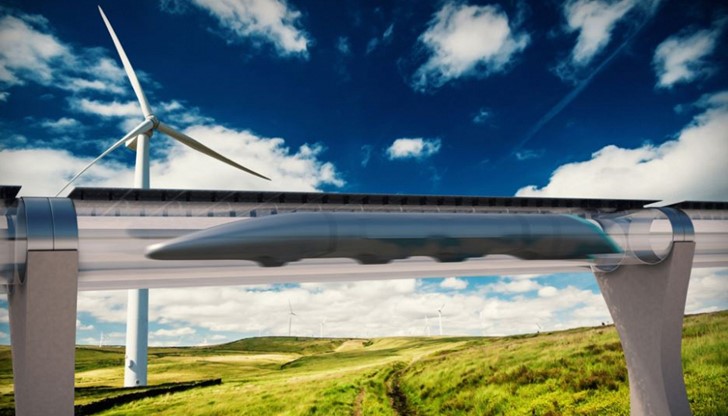 Концепцията на основателя на Tesla Елън Мъск се нарича Hyperloop (Хайпърлууп) и идва в Европа
