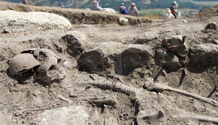 Скелети на гиганти са открити в българската крепост Русокастро