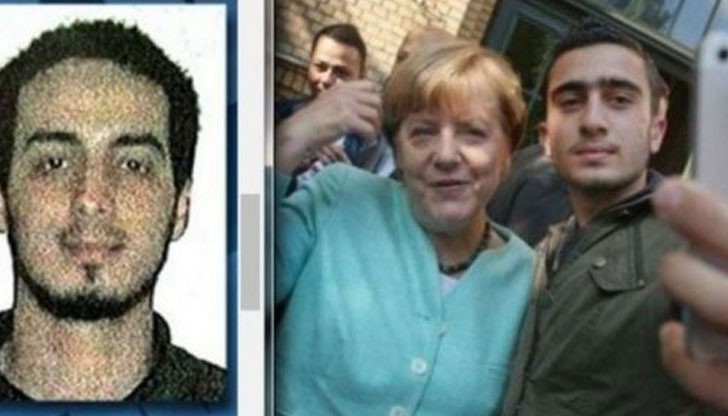 Снимала ли се е Ангела Меркел с издирвания от белгийската полиция терорист Наджим Лашрауи?