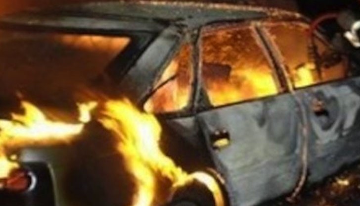 Запалването е било в кола с марката „Ланча Либра” / Снимката е илюстративна