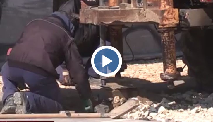 През последните дни бяха извършени сондажи на 5 различни места