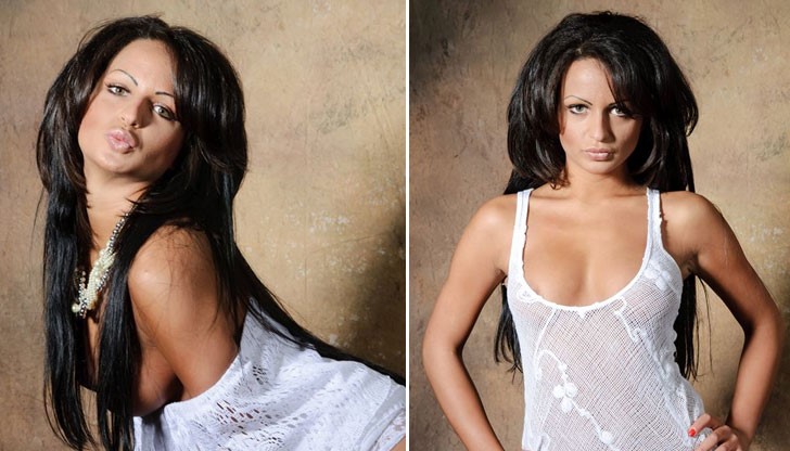 Сексапилната фенка на ЦСКА Петя Димитрова изпълни бляна на червените фенове