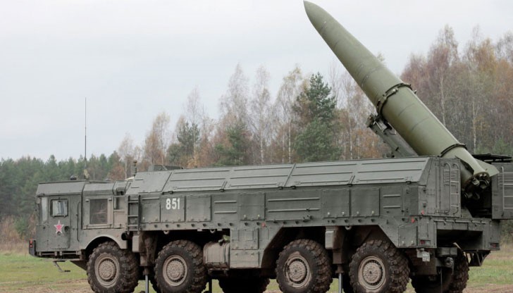 Москва може да пренасочи към границата Rакетна система "Искандер - М"