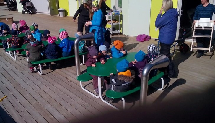 Децата до 6-годишна възраст в Норвегия се отглеждат в природна среда