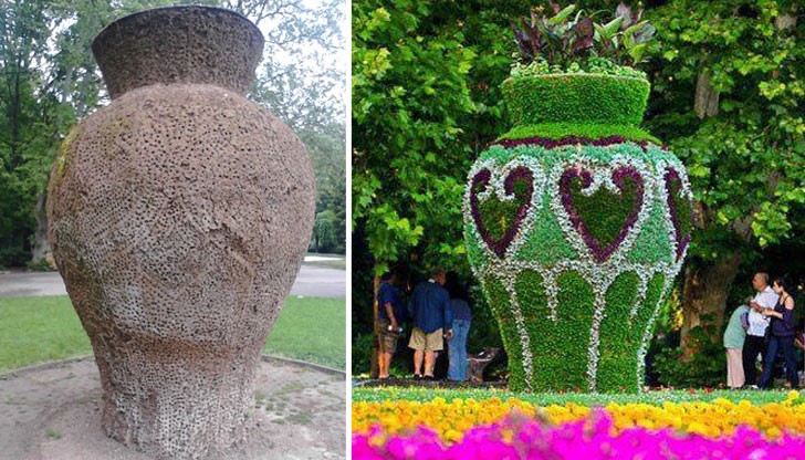 На празника Цветница, вазата в Русе е тъжна!