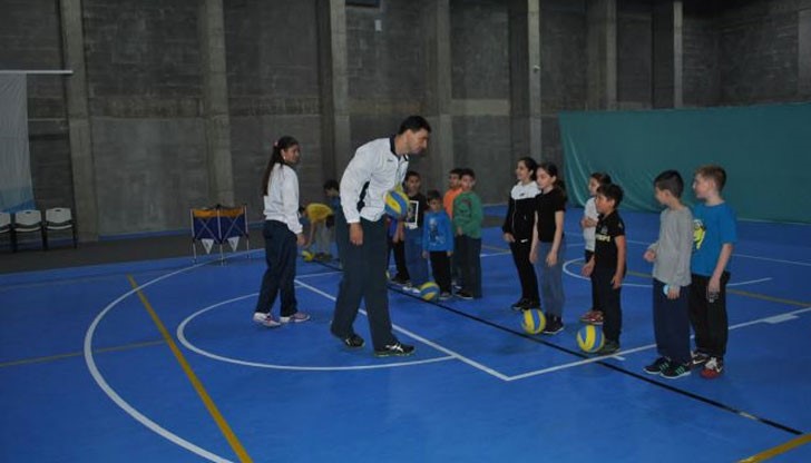 Открити тренировки на волейболно училище „Владимир Николов“ се проведоха в Русе