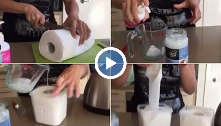 Според Джои мокрите кърпички от магазина имат "огромен списък с химикали в тях"