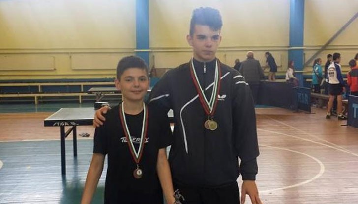 Оги Тодоров спечели бронзов медал на двойки кадети от Държавното отборно и индивидуално първенство