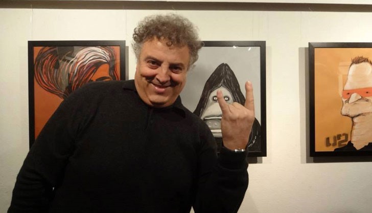 Слави трифонов се похвали, че карикатуристът е вече част от екупа му в шоуто