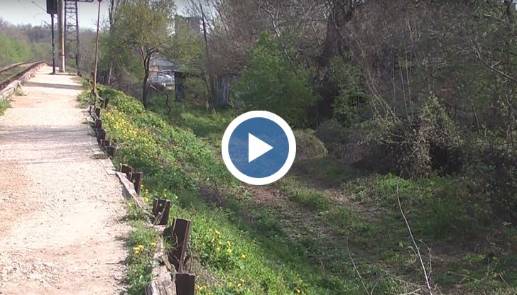 Почистиха ЖП спирката до Товарна гара в Русе