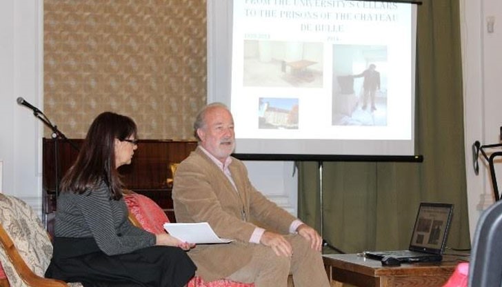 В лекцията си проф. Руег се фокусира върху историческото развитие на Виенската школа по антропология от XIX и началото XX век