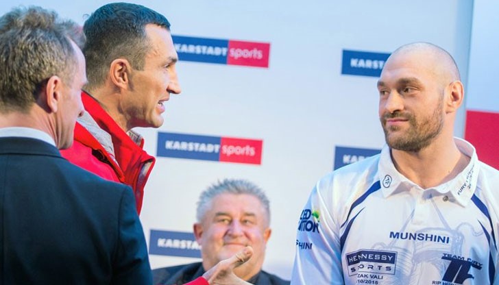 Тайсън Фюри детронира Владимир Кличко от трона в тежка категория в края на ноември миналата година в Дюселдорф