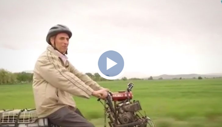 Моторът харчи 1 л на 100 км, а мъжът твърди, че е създал мотора на бъдещето