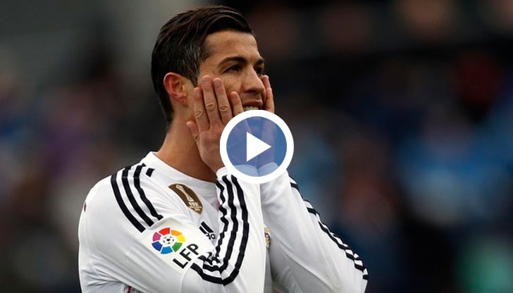 Интересен момент записа камерата на клубната телевизия на Реал (Мадрид)