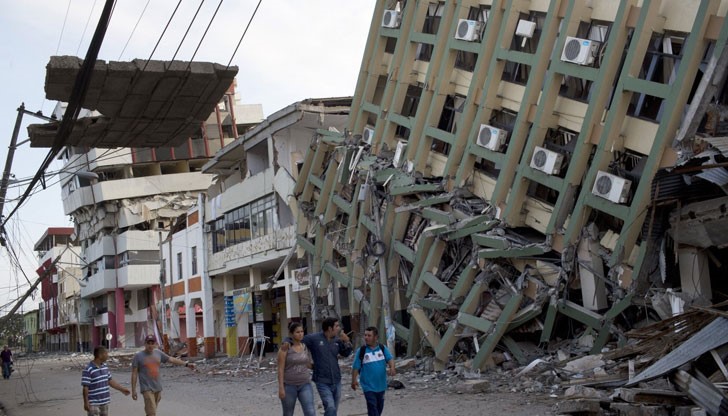 Пореден силен трус удари Еквадор