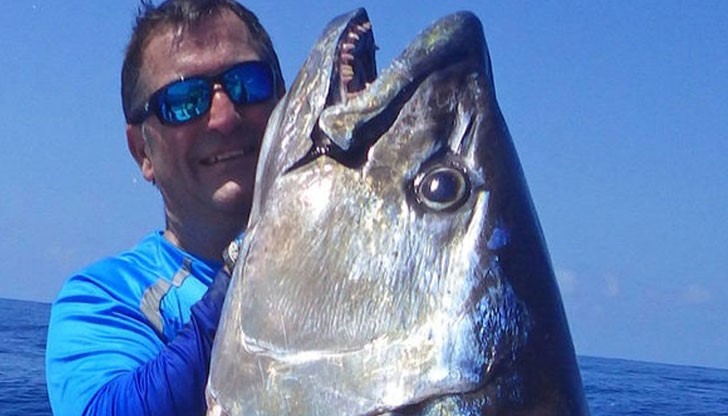 107-килограмовата риба тон е новият световен рекорд