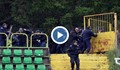 Запалянковци раниха 11 полицаи на мача "Левски" - "Пирин"