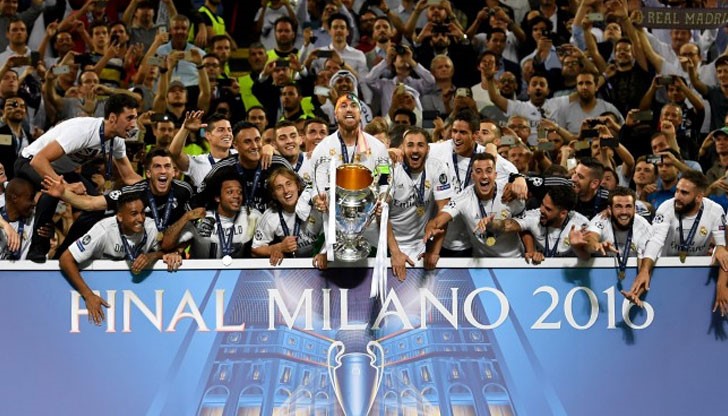 На сметката на Мадрид вече има 11 купи на европейските шампиони На сметката на Мадрид вече има 11 купи на европейските шампиони