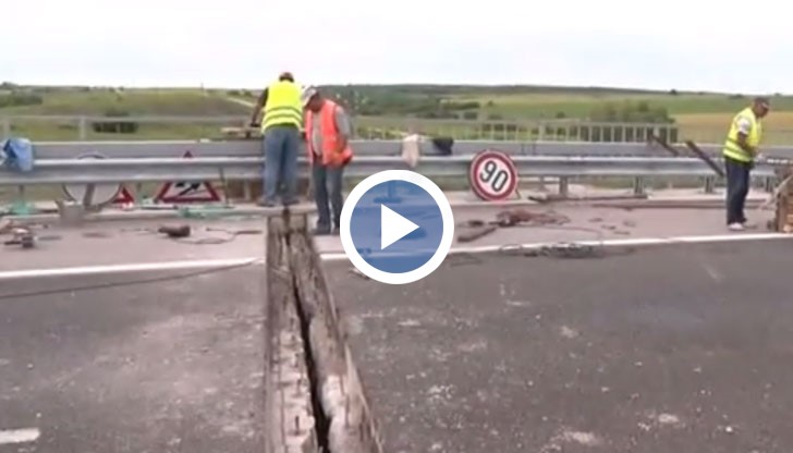 Заради ремонта магистралата се затваря едното пътно платно между Димитровград и Харманли