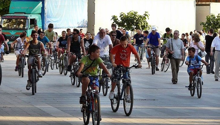 С инициативата се отбелязва Световният ден за ходене на работа с велосипед