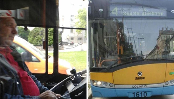Неуравновесен шофьор на тролейбус тръгна да бие гражданка, която иска да си купи билет