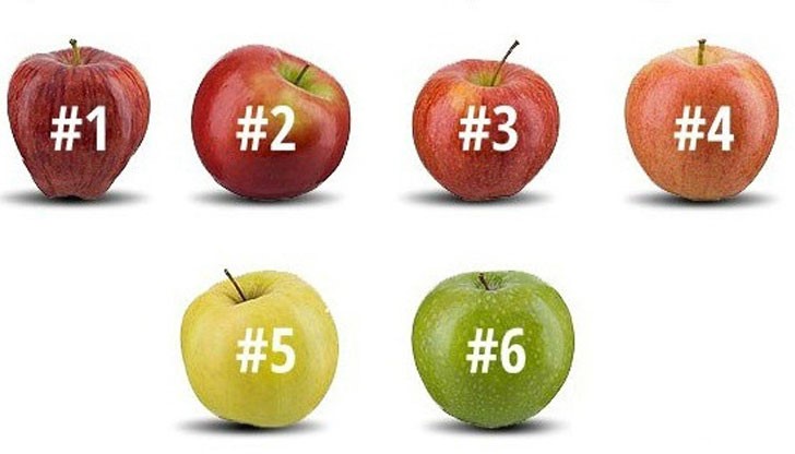 Изберете ябълката, която бихте си хапнали  и разберете любопитни неща за себе си!
