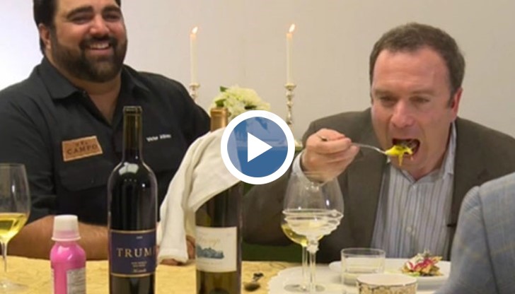 Журналистът Дейна Милбанк от в. "Вашингтон пост" извърши странен ритуал - изяде собствената си статия