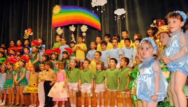 Децата от ЦДГ „Русалка” - Русе посвещават своя годишен концерт на спорта