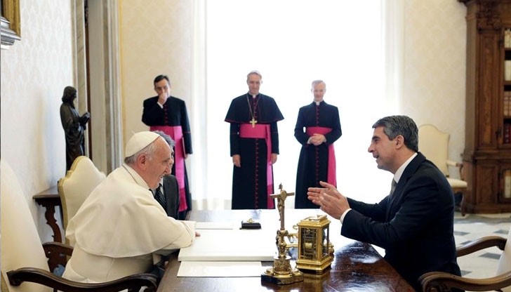 Папата: България е една изключително приятелска, хуманна държава, давана за пример