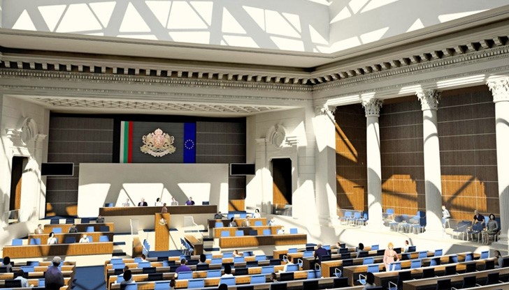 Проектът за изграждане на изцяло нова пленарна зала за депутатите в бившия Партиен дом се рестартира