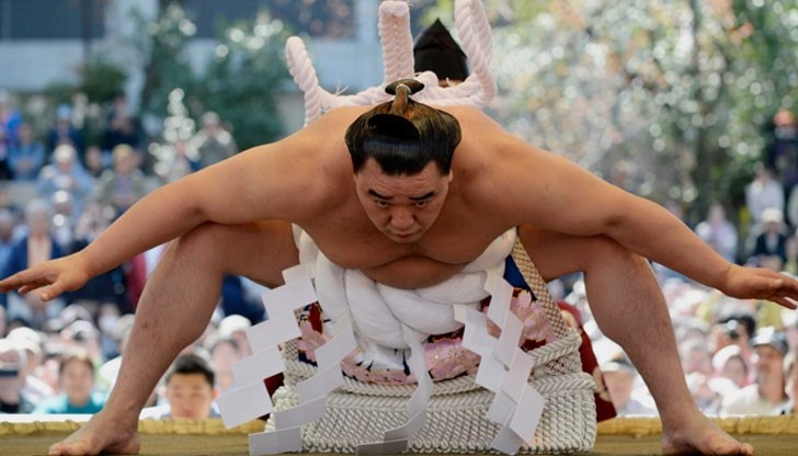 Българският сумист Даниел Иванов-Аоияма пребори Тойоношима Българският сумист Даниел Иванов-Аоияма пребори Тойоношима