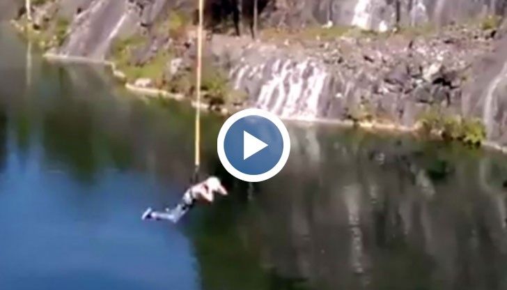 Момиче си удари главата в скала по време на скок с бънджи в Русалския каньон в Русия