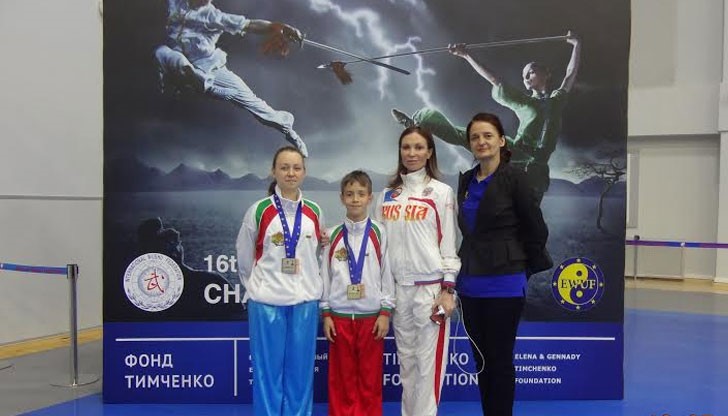 Поредното голямо международно признание и медали за Русе и България донесе СК "Калагия"