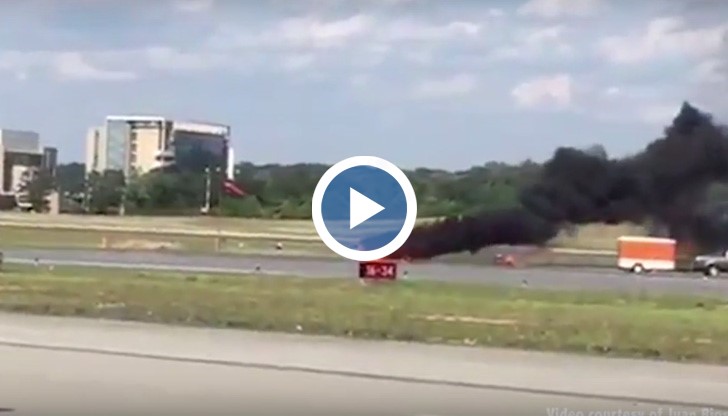 Самолетът претърпял катастрофа по време на изпълняване на въздушна фигура