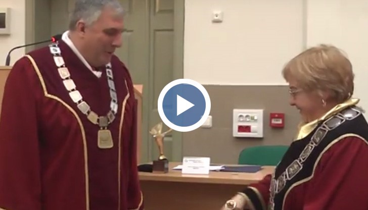 Ивайло Калфин е 43-ят Доктор хонорис кауза на Русенския университет