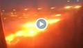 Самолет се запали с 222 пътници на борда