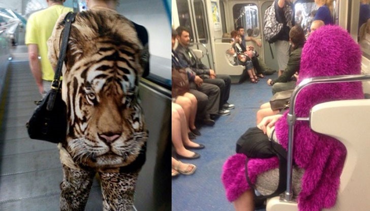 В обществения транспорт ставаме свидетели на човешката лудост по отношение на облеклото