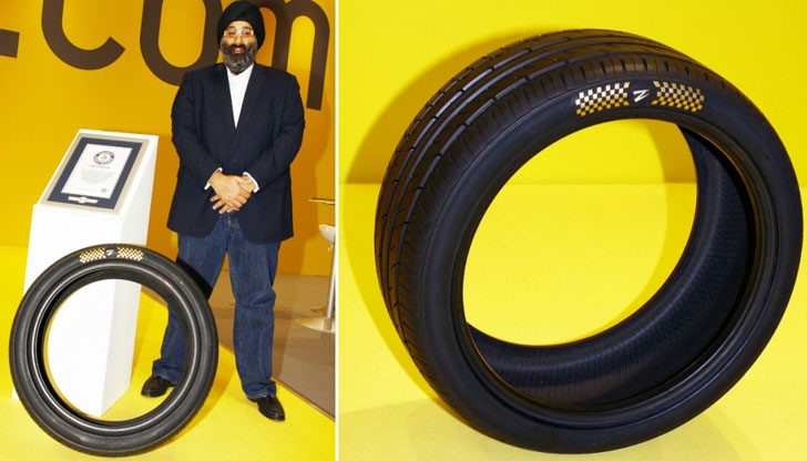 Z Tyres са най-скъпите гуми в света