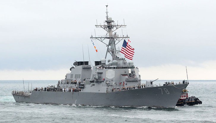 Американски миноносец, който е навлязъл в Черно море е обезпокоил Москва Американски миноносец, който е навлязъл в Черно море е обезпокоил Москва