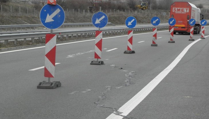 До края на октомври се затваря за движение платното в посока Варна при 41-вия километър на магистралата