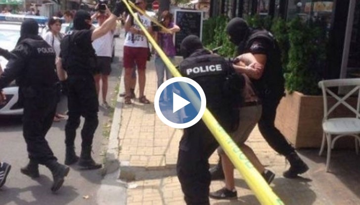 Вижте как арестуват шестима души от бандата на Божидар Кузманов