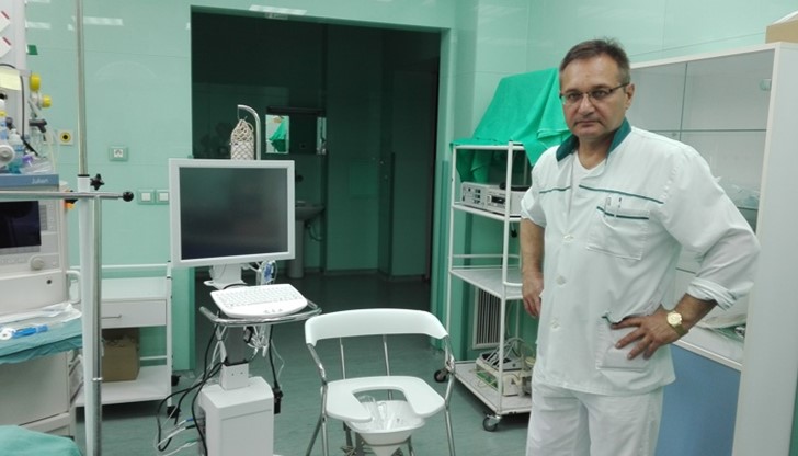 Възможностите на апарата „Уромик” бяха представени днес от началника на комплекса д-р Георги Хубчев