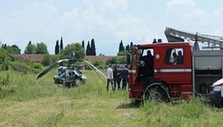 Военният хеликоптер се е разбил в Подгорица