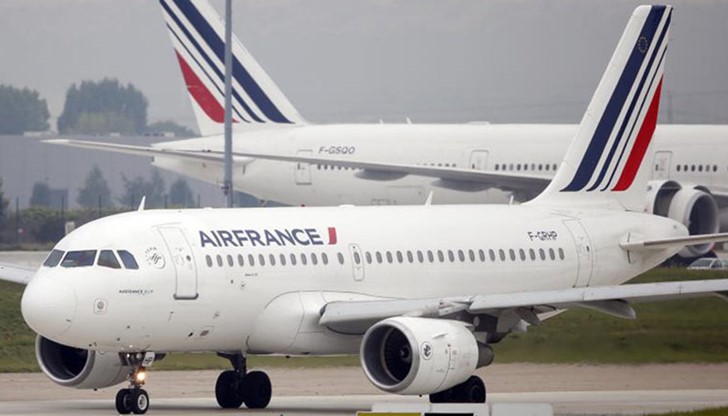 Авиокомпания Air France отменя полетите си до и от летище София в събота на 11.06.2016 год