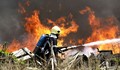 Огнеборци гасиха пожар на сметище в Бяла