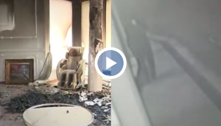 Къщата на семейство Баневи в „Бояна” беше подпалена миналата нощ