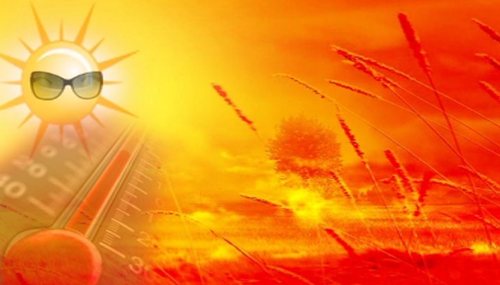 Максималните температури ще са между 32° и 37° Максималните температури ще са между 32° и 37°