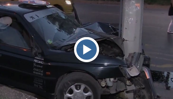 Според очевидци шофьорът вероятно е карал с висока скорост