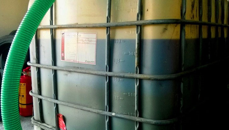 Горивото е намерено при проверка в автокомплекс